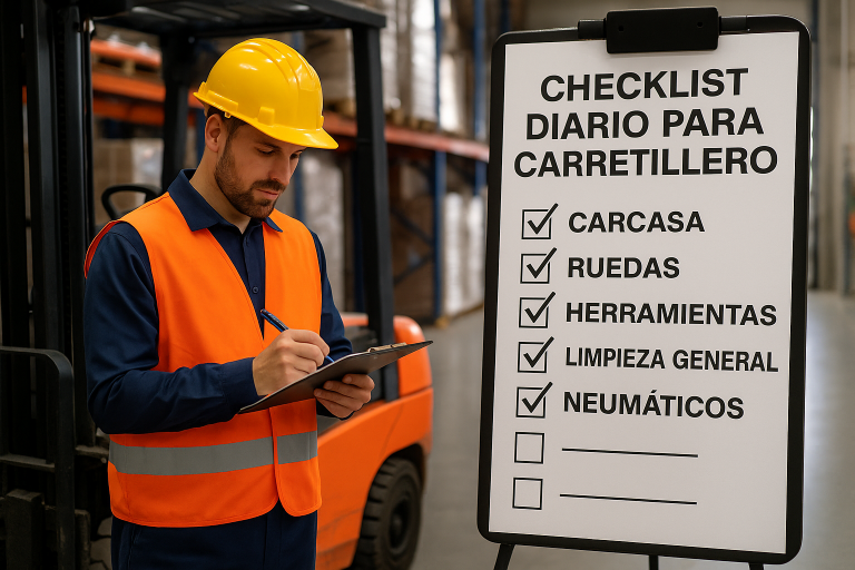 Checklist diario para carretillero