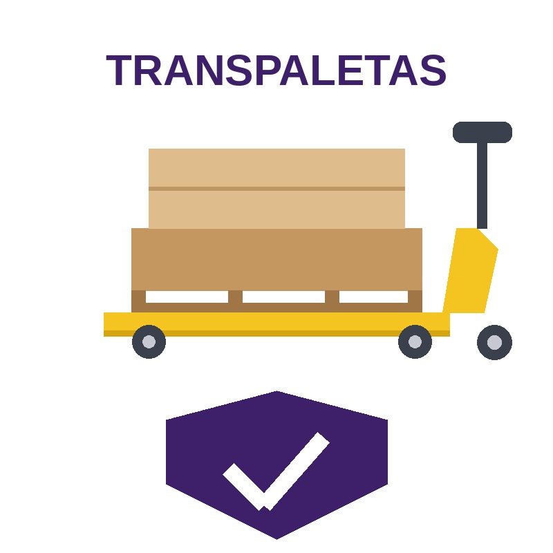 Transpaleta: curso online de transpaletas